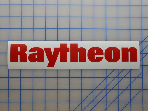 Raytheon aufkleber 75 - aufkleber, 5,75"